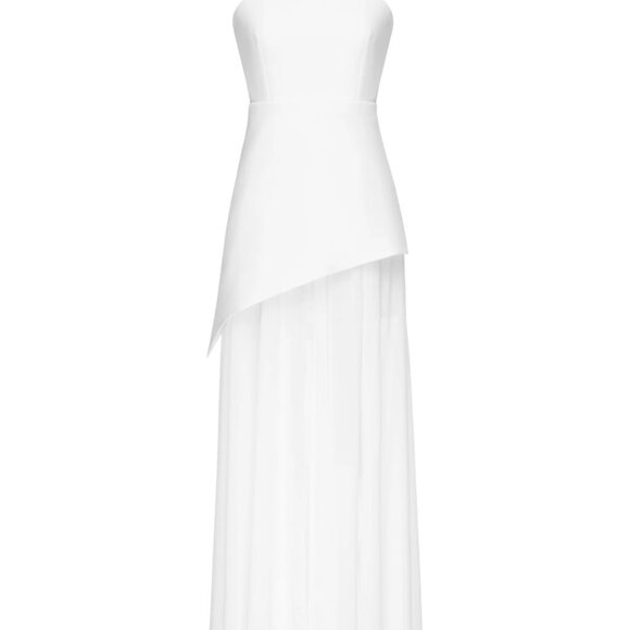 Matters Store - Monaco White Dress with Scarf - Picture 3 of 5